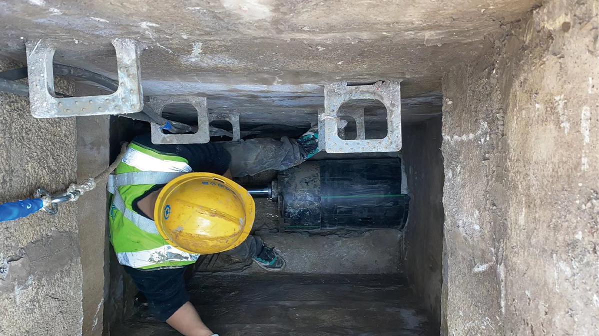 南岸HDPE短管内衬法